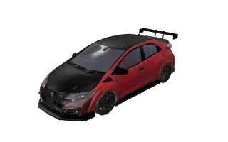 Honda Civic Type R (FK2) (2015) model from the garage
