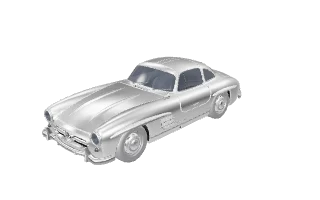 Mercedes-Benz 300 SL Gullwing (1954) model from the garage