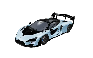 McLaren Senna (2018) model from the garage